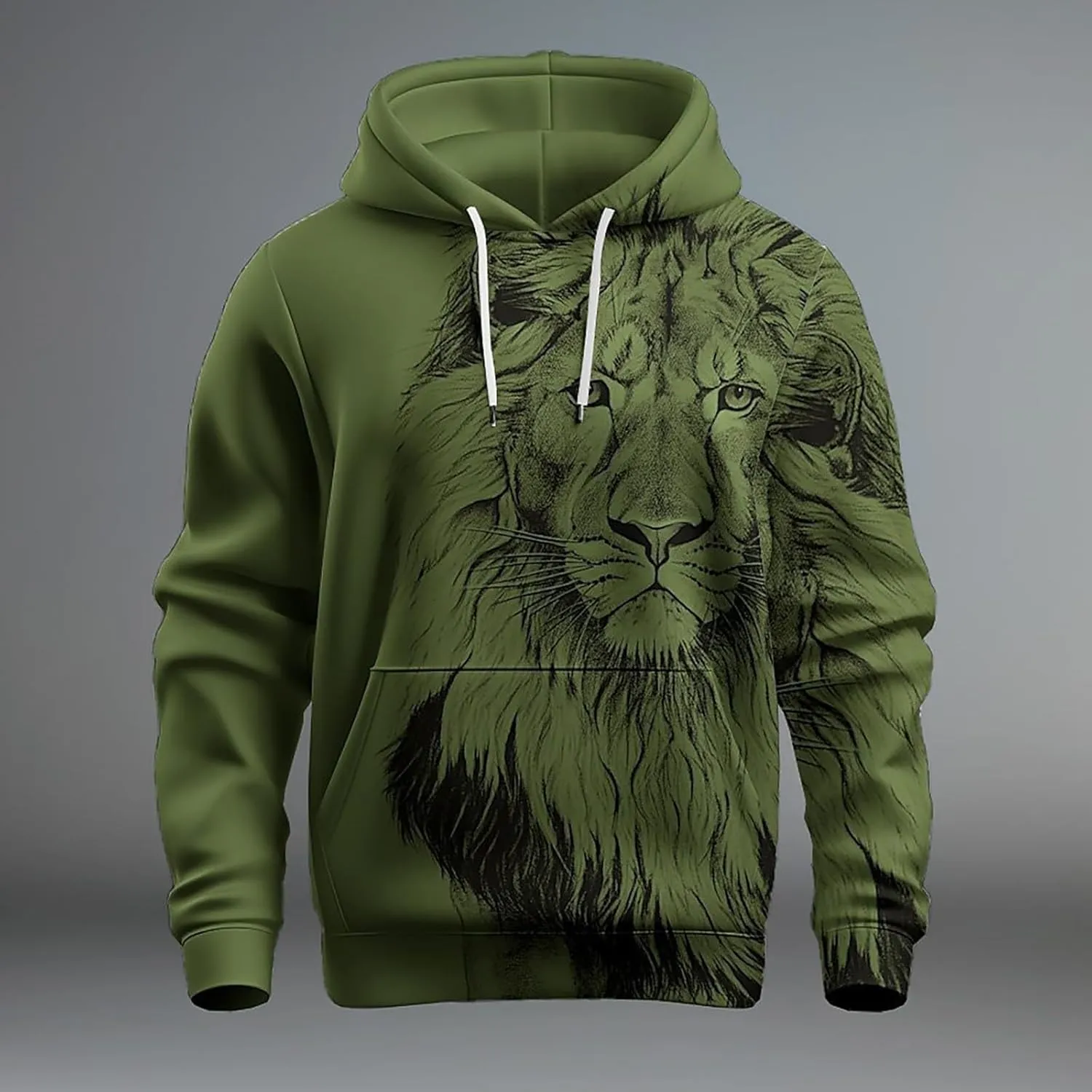 Mens Hoodie Midweight Men Women Letter Graphic Hooded Print Hooded Collar Long Sleeve Men's Fleece Pullover Hoodie