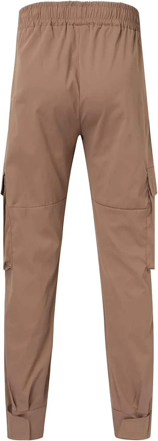Mens Loose Cargo Pants Multi-Pocket Men's Trousers Tooling Solid Men's Pants Men's Cargo Jogger Sweatpants Cargo