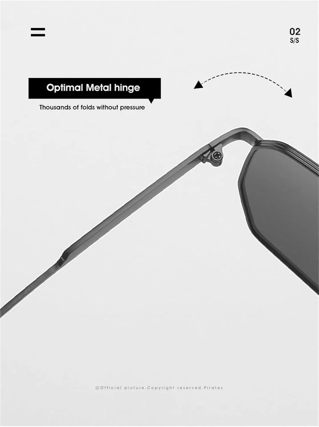 Men's Metal Driving Sunglasses Vacation Commuter Women Sun Glasses