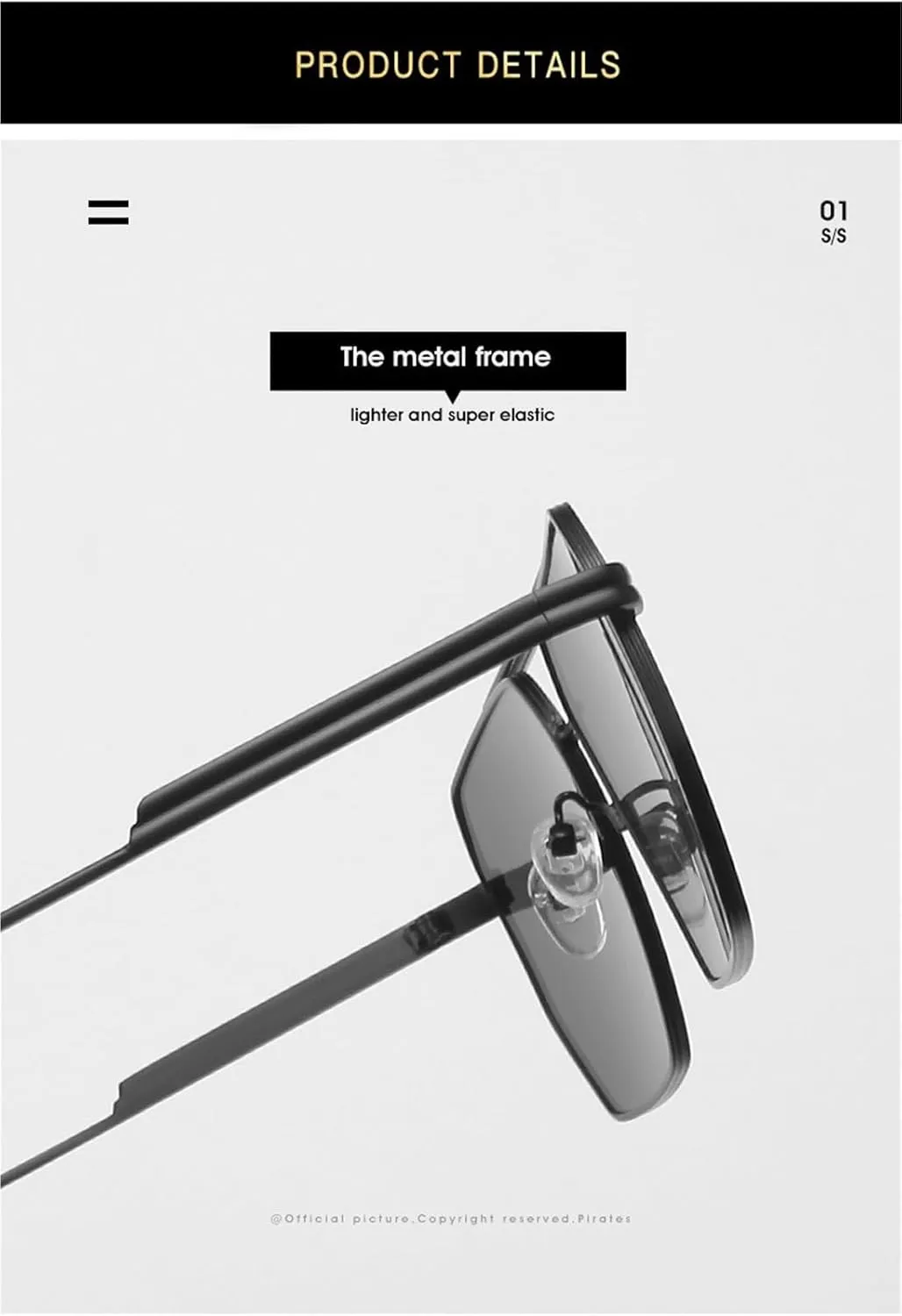 Men's Metal Driving Sunglasses Vacation Commuter Women Sun Glasses
