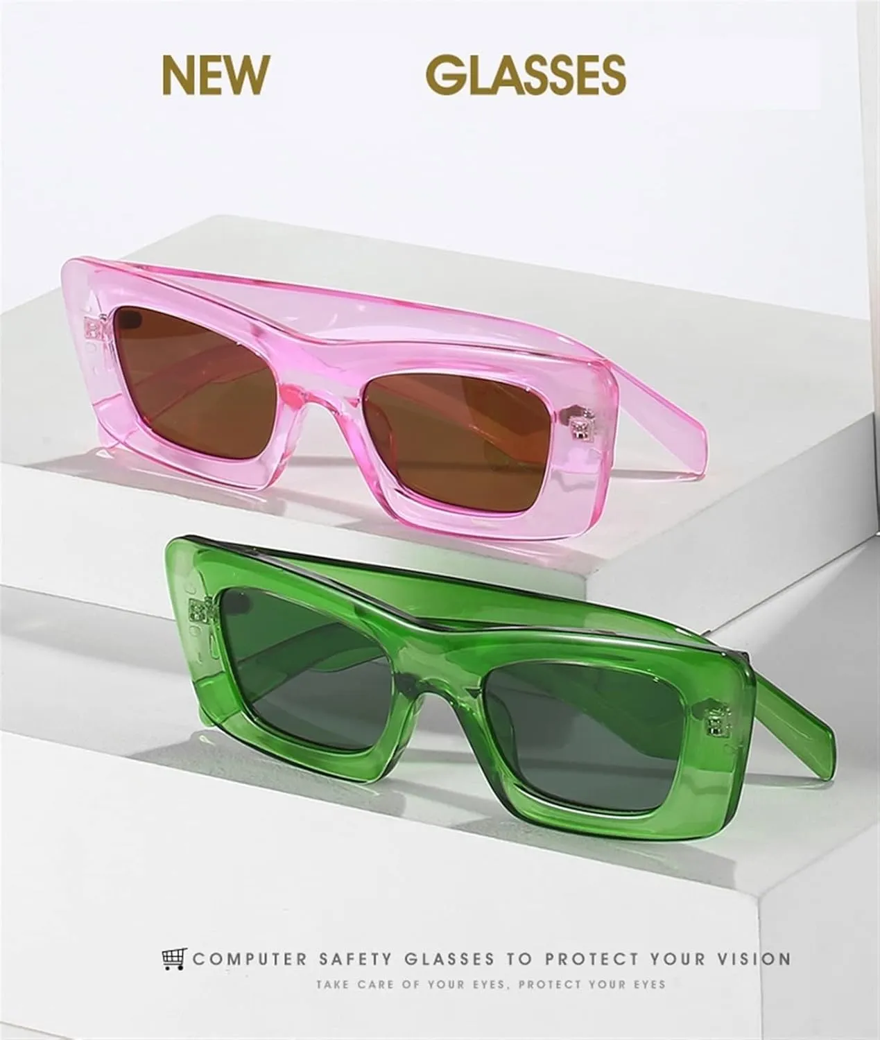 Men's Outdoor Vacation Sunglasses Commuter Women Driver Decorative Sun Glasses