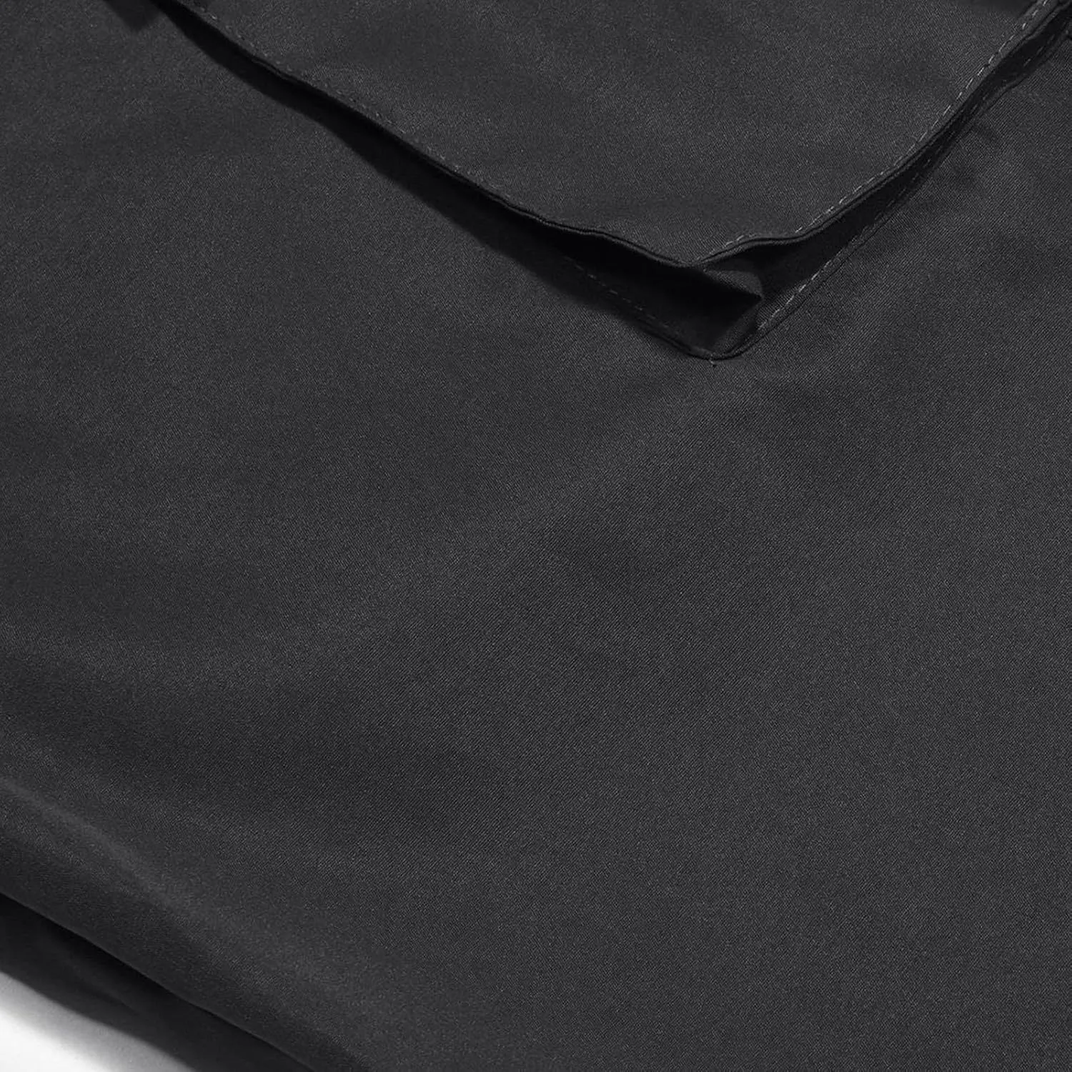 Mens Pants Waist Color Sports Hat Multi Woven Pocket Foot Rope Solid Pants Street Lightweight Stretch Cargo Work Pants