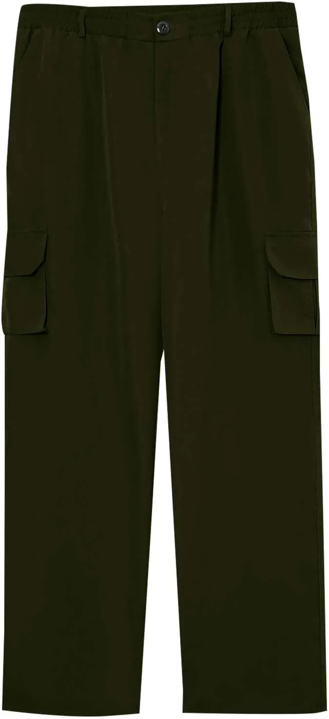 Men's Tactical Pants Breathable Lightweight Hiking Pants Ripstop Outdoor Work Cargo Pants with Multi Pockets 2025