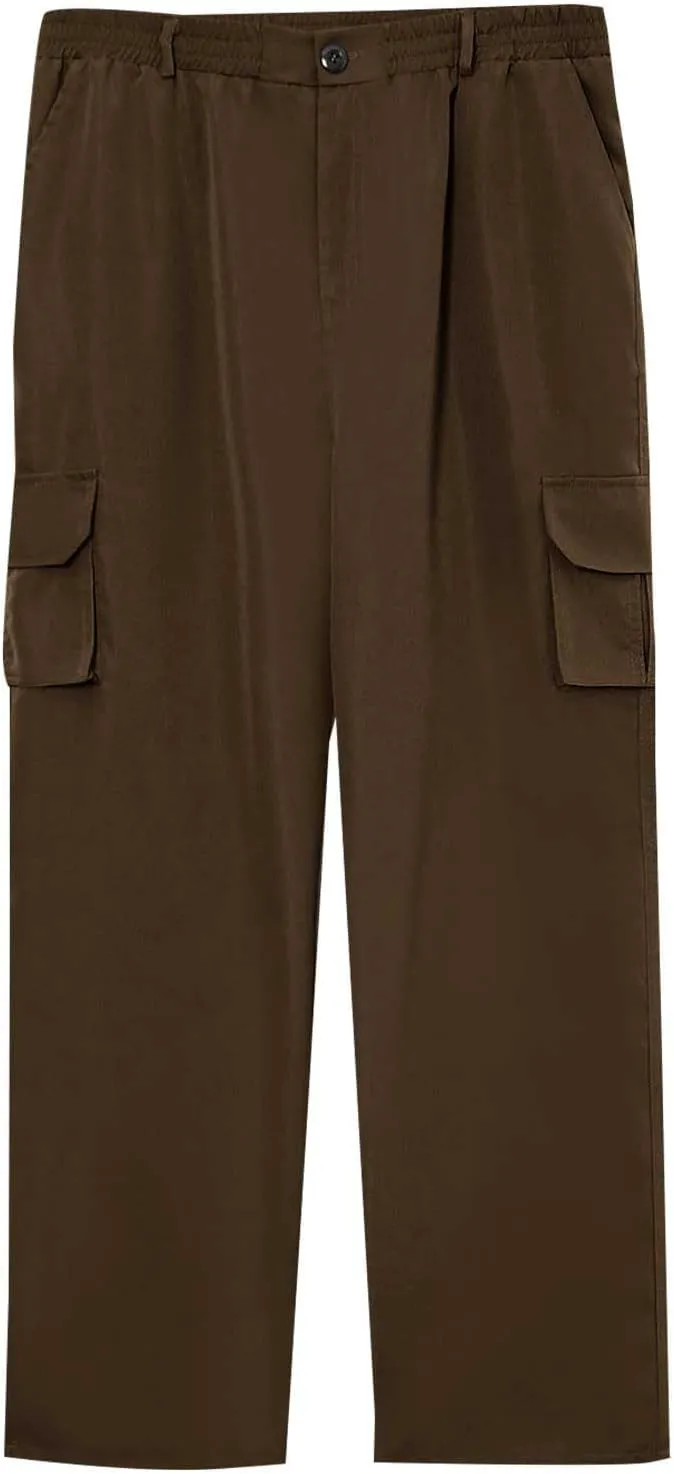 Men's Tactical Pants Breathable Lightweight Hiking Pants Ripstop Outdoor Work Cargo Pants with Multi Pockets 2025