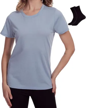 MERINNOVATION Women's Merino Wool T-Shirt Short Sleeve Athletic Tee Wicking Base Layer