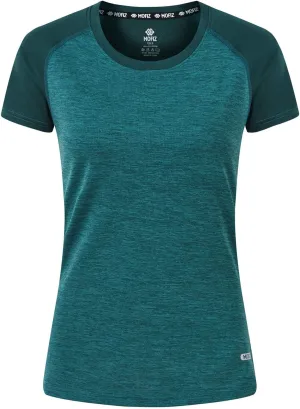 MoFiz Women's Short Sleeve UPF 50  Sun Protection Sports T-Shirt Quick Dry Running Workout Athletic Tee Top
