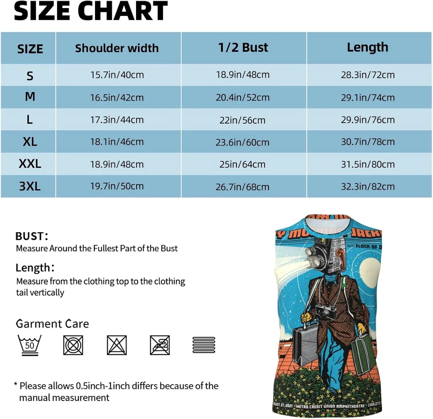 My Music Morning Jacket Men's Quick Dry Workout Tank Tops Sleeveless Moisture Wicking Muscle T-Shirts Breathable Vest