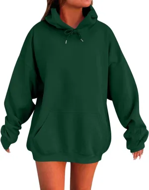 Oversized Hoodies for Women Cute Sweatshirts Long Sleeve Comfy Casual Basic Pullover Tops 2024 Fall Fashion Outfits