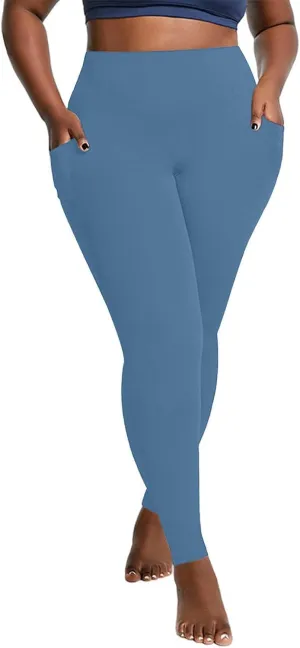 Oversized Pants for Women Plus Size Compression Leggings Butt Lifting Tummy Control Yoga Pants Comfy Elastic Sweatpats