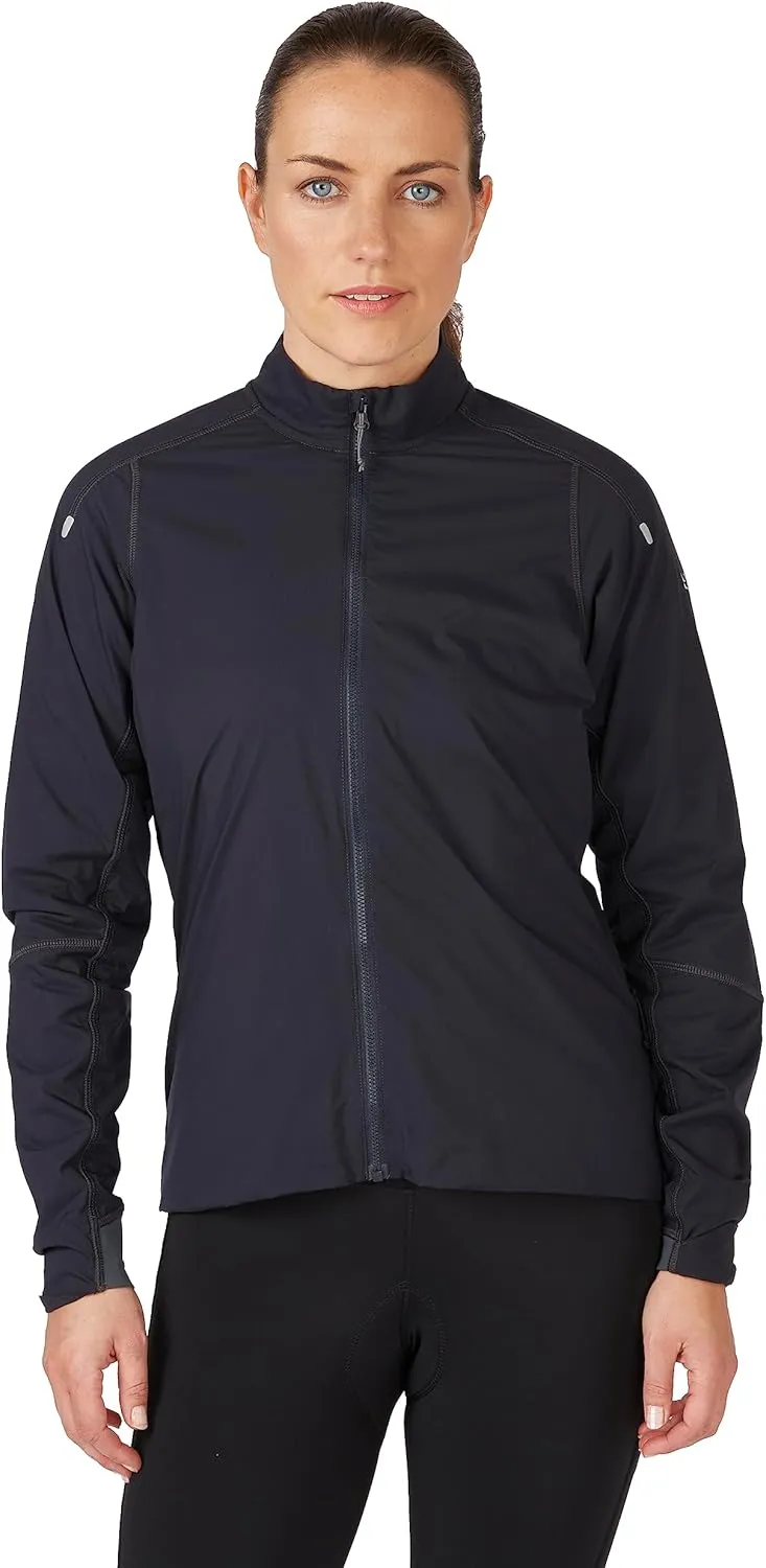 Rab Women’s VR Cinder Jacket Lightweight Breathable Softshell Coat for Mountain Biking, Cycling, & Commuting