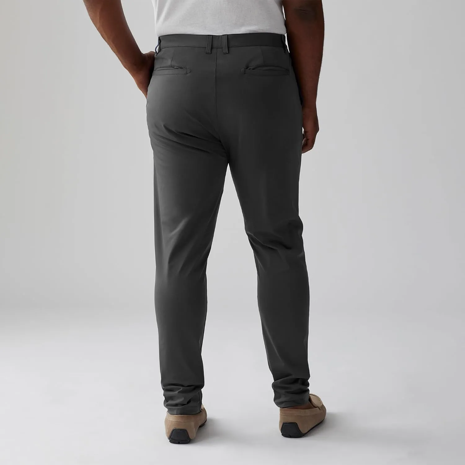 Rhone Commuter Skinny Men's Pants, Ultra Slim-Fit Mens Dress Pants, Stretch Fabric, Work Pants for Men, Wrinkle Resistant