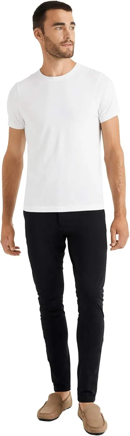 Rhone Commuter Skinny Men's Pants, Ultra Slim-Fit Mens Dress Pants, Stretch Fabric, Work Pants for Men, Wrinkle Resistant