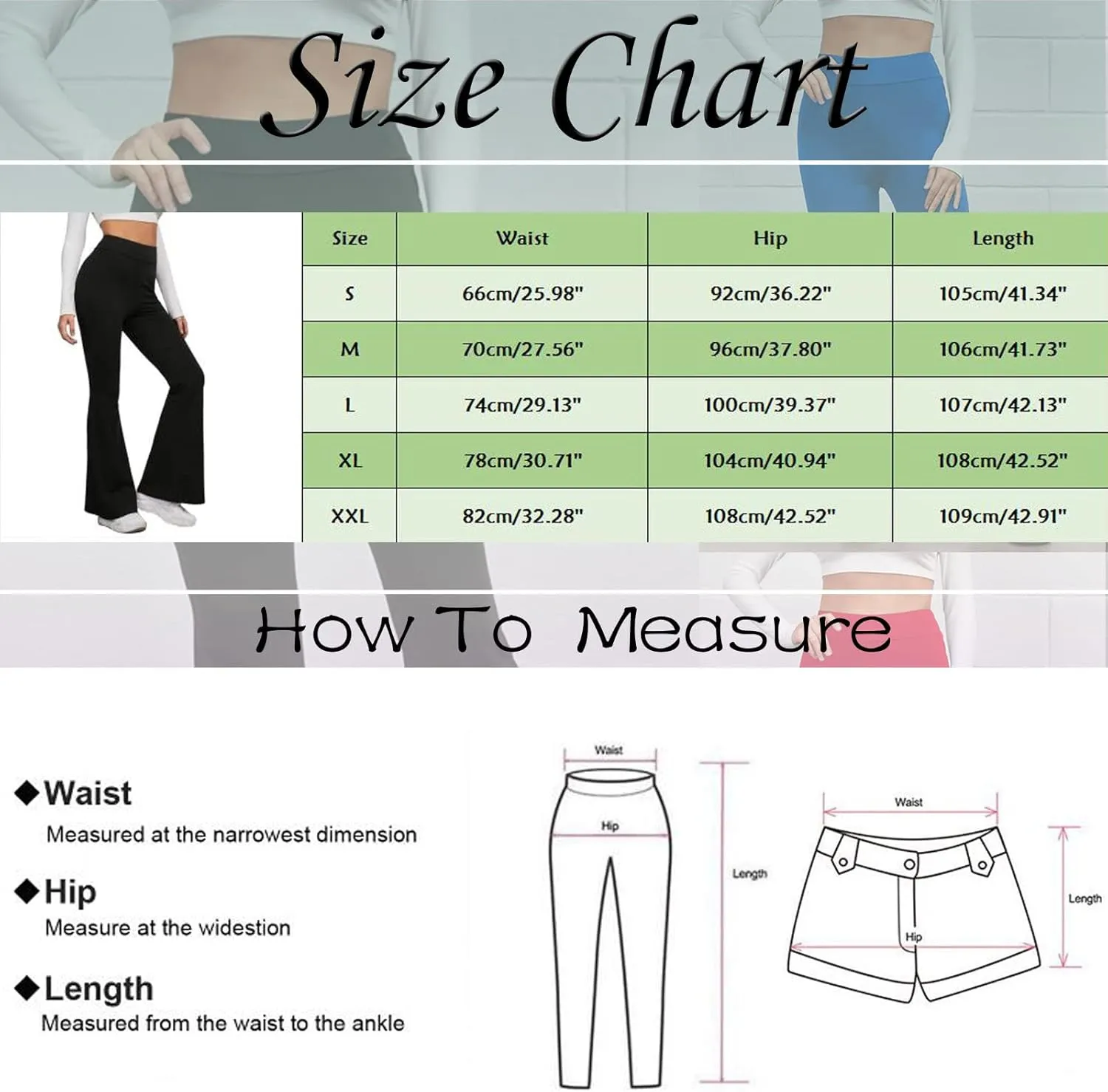 sdbrld Yoga Pants With Pockets For Women High Waist Flare Leggings Workout Crossover Bell Bottom Lounge Leggings for Women