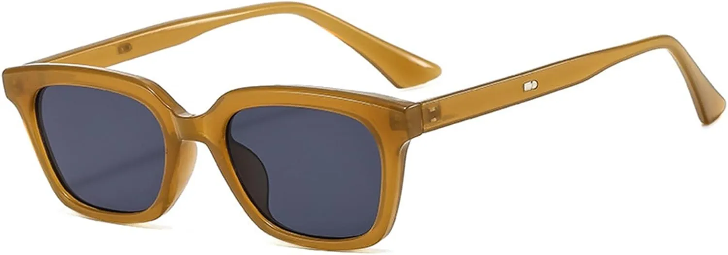 Square Frame Men's Vacation Sunglasses Commuter Sports Women's Driving Sun Glasses