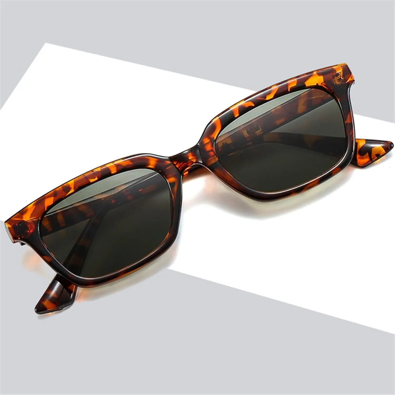 Square Frame Men's Vacation Sunglasses Commuter Sports Women's Driving Sun Glasses