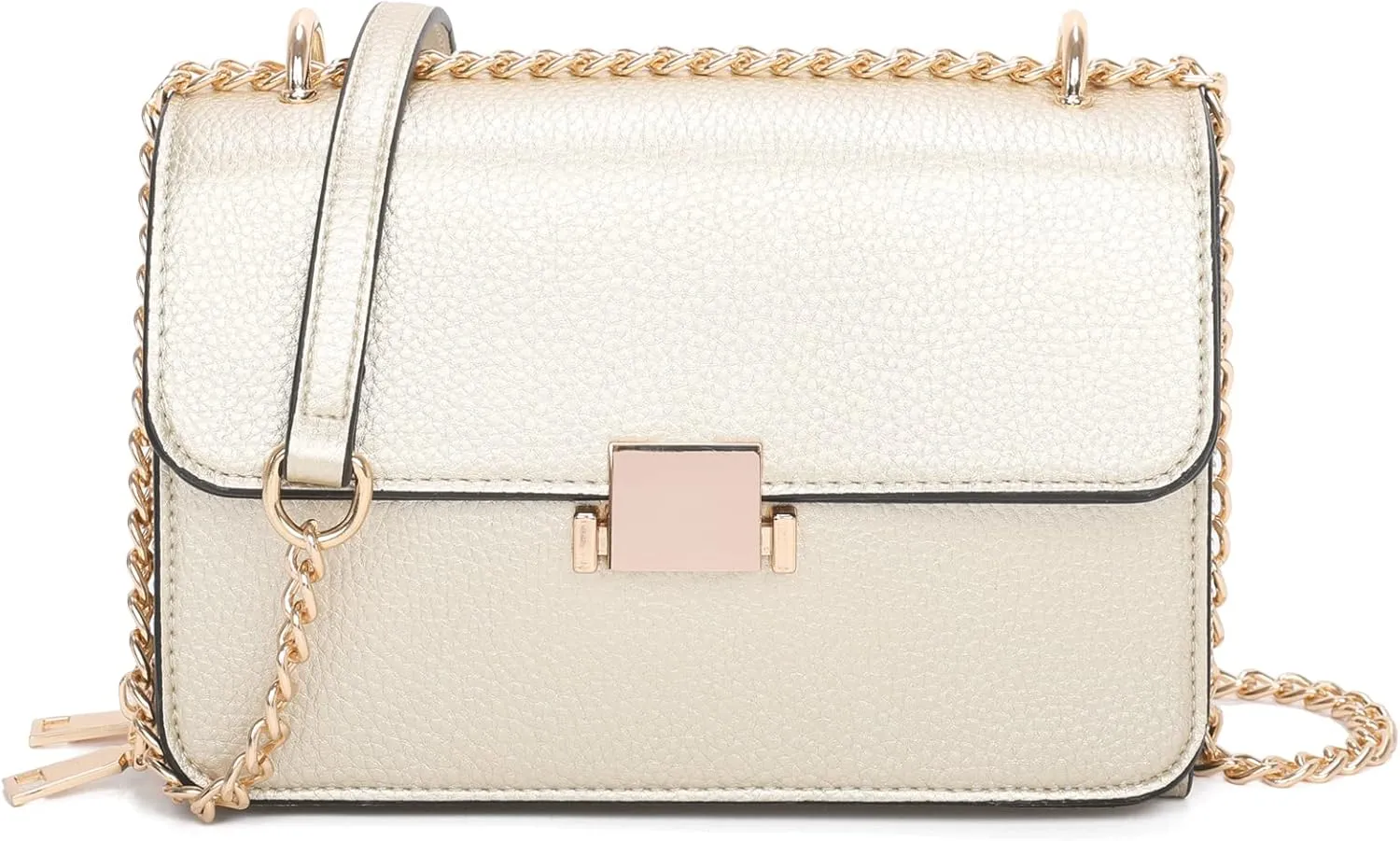 Square Shoulder Bags for Women Chain Strap Crossbody Bag Medium Leather Evening Bag for Women Satchel Handbags