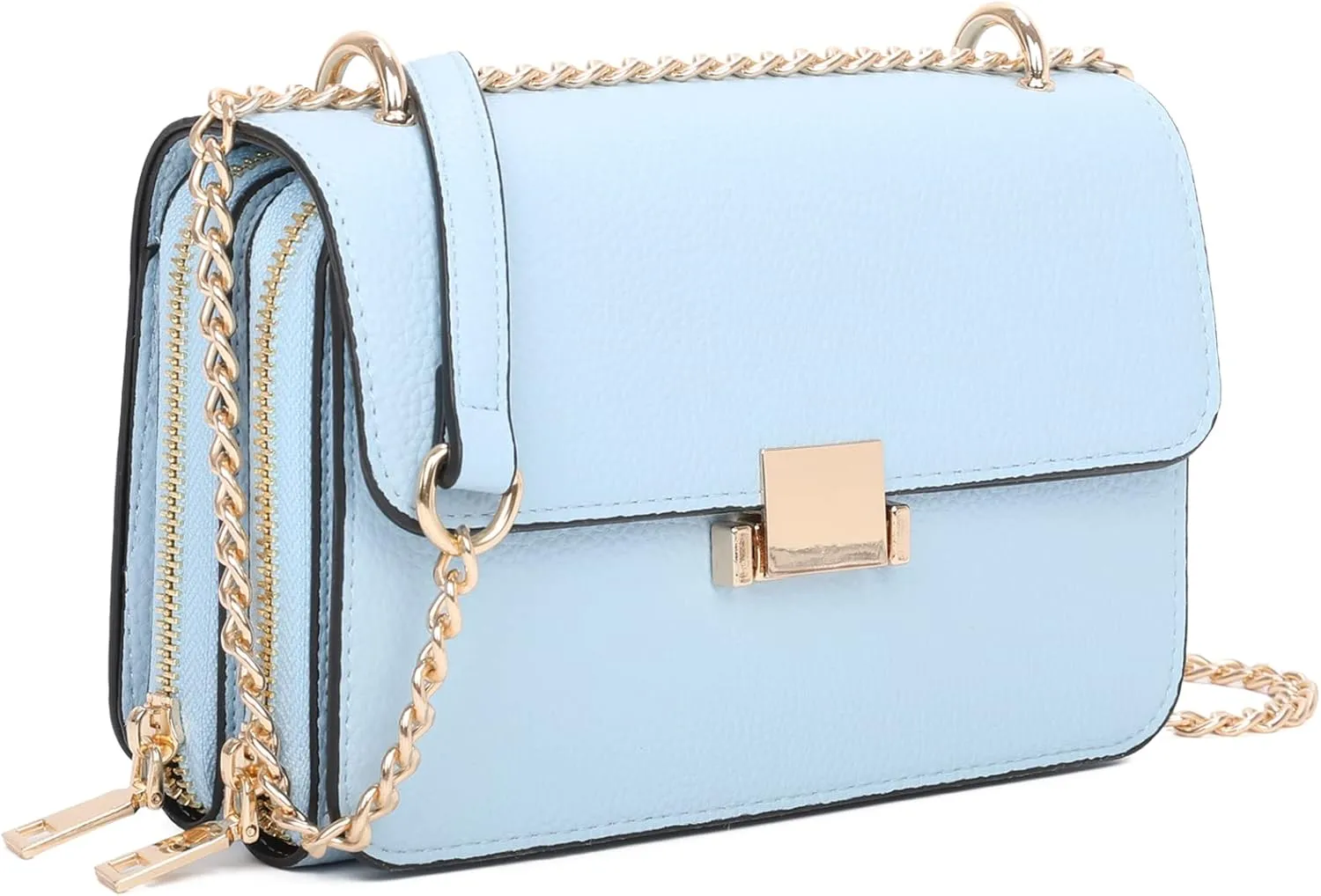 Square Shoulder Bags for Women Chain Strap Crossbody Bag Medium Leather Evening Bag for Women Satchel Handbags