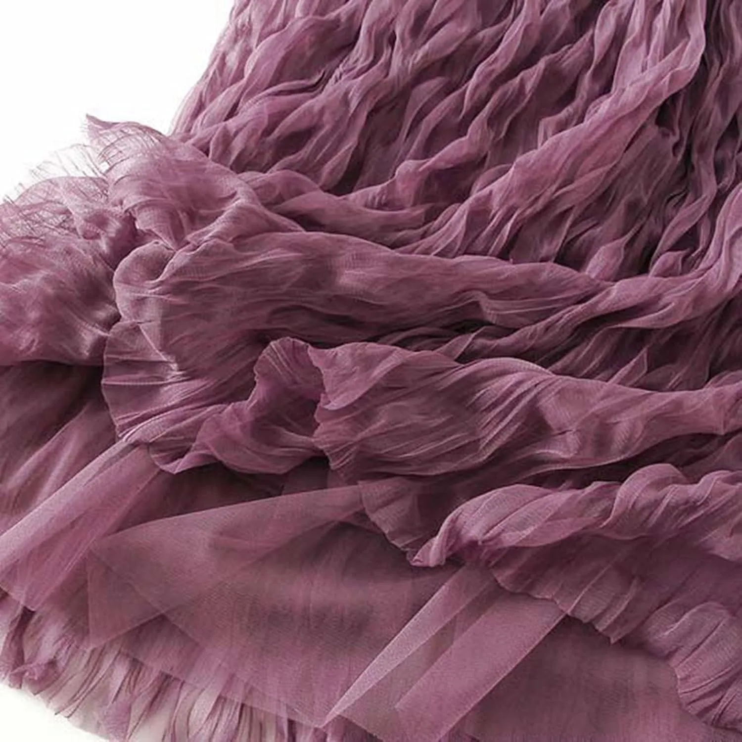 Summer Skirt for Women Trendy High Elastic Waist Lightweight Sheer A-Line Pleated Flared Maxi Shirts Long Streetwear