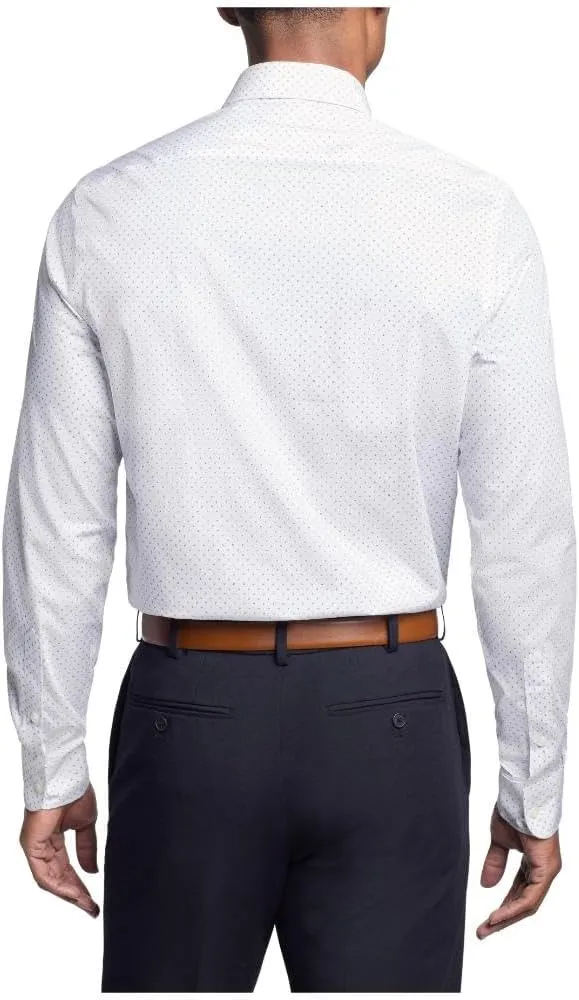 Tommy Hilfiger Men's Dress Shirt Regular Fit Twill