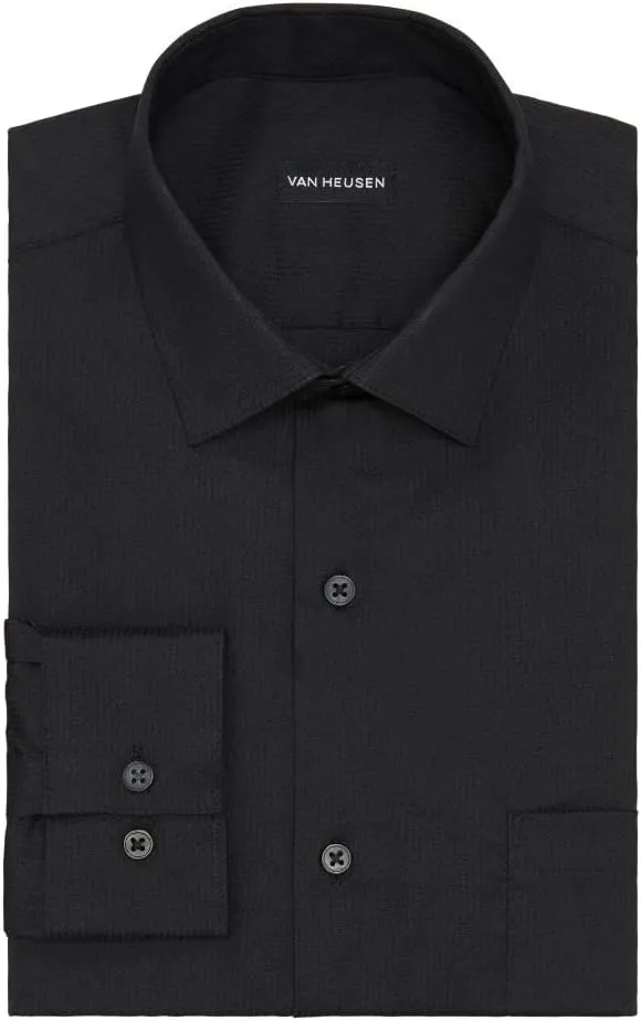 Van Heusen Men's Dress Shirt Regular Fit Everyday Defense Stretch
