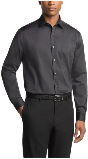 Van Heusen Men's Dress Shirt Regular Fit Everyday Defense Stretch