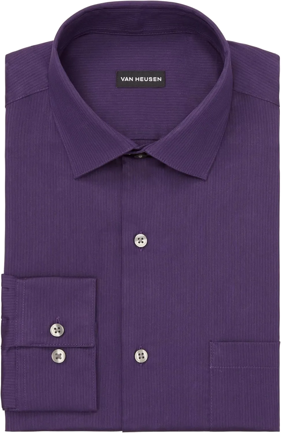 Van Heusen Men's Dress Shirt Regular Fit Everyday Defense Stretch