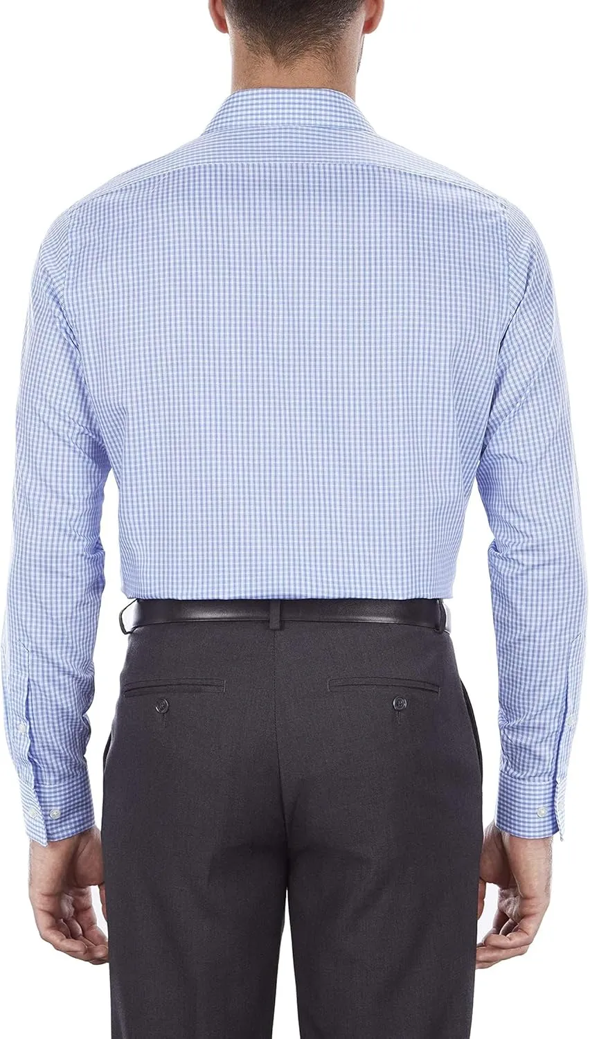 Van Heusen Men's Dress Shirt Regular Fit Flex Collar Check