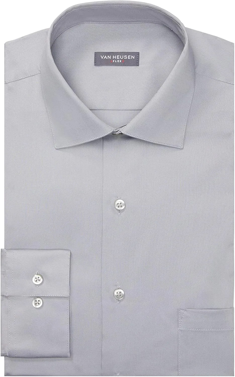 Van Heusen Men's Regular Fit Flex Collar Stretch Dress Shirt