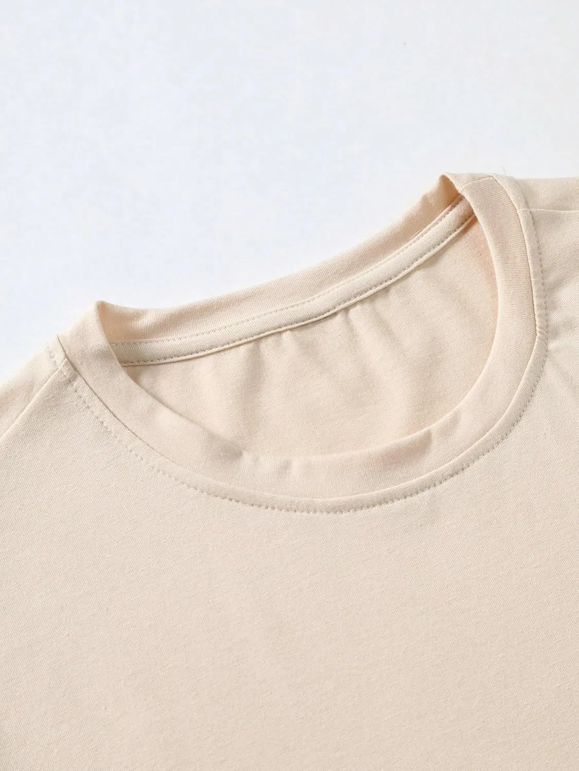 Verdusa Men's Oversized Graphic T Shirts Letter Slogan Drop Shoulder Short Sleeve Round Neck Tee