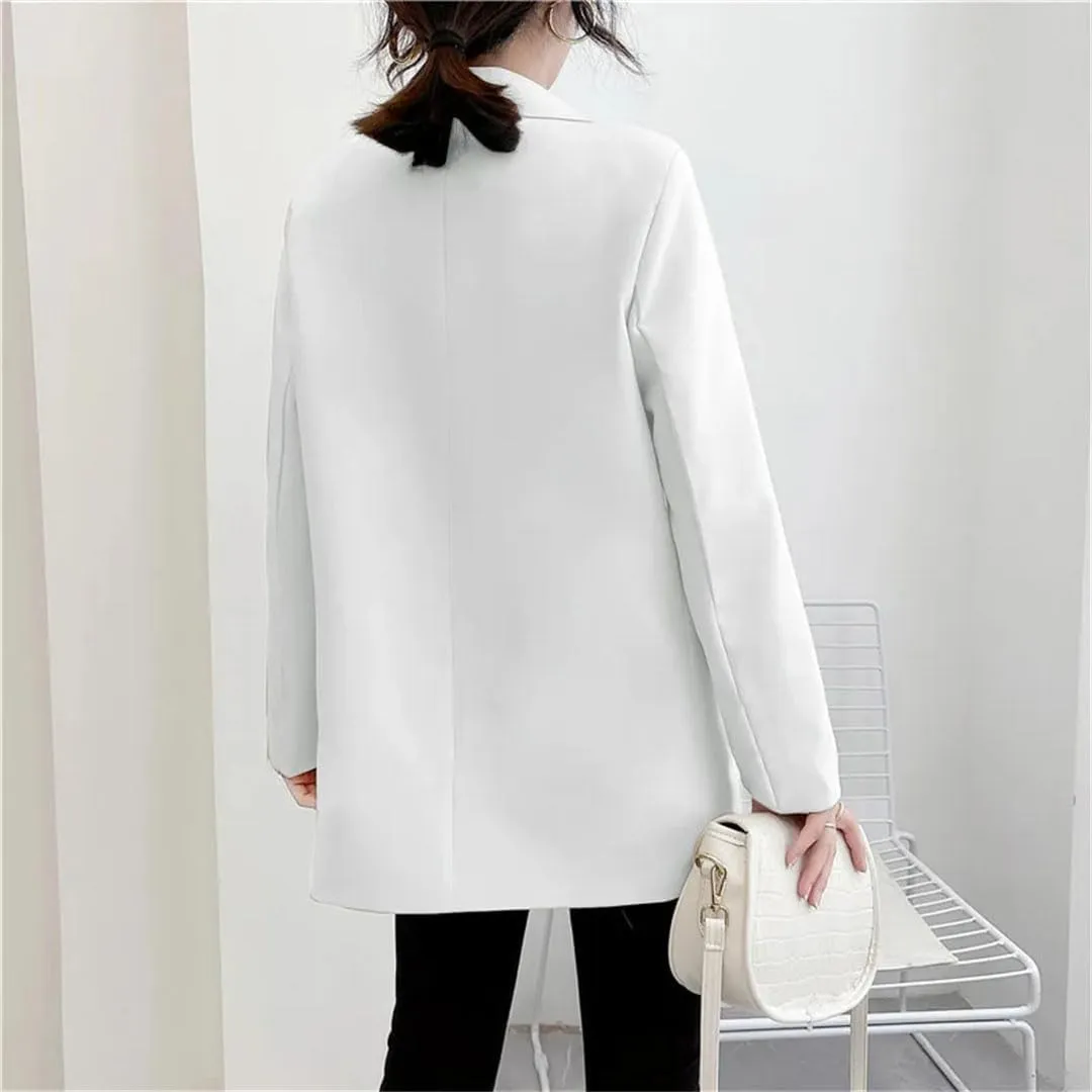 Women Casual Blazers Elegant Casual Office Lady Outerwear