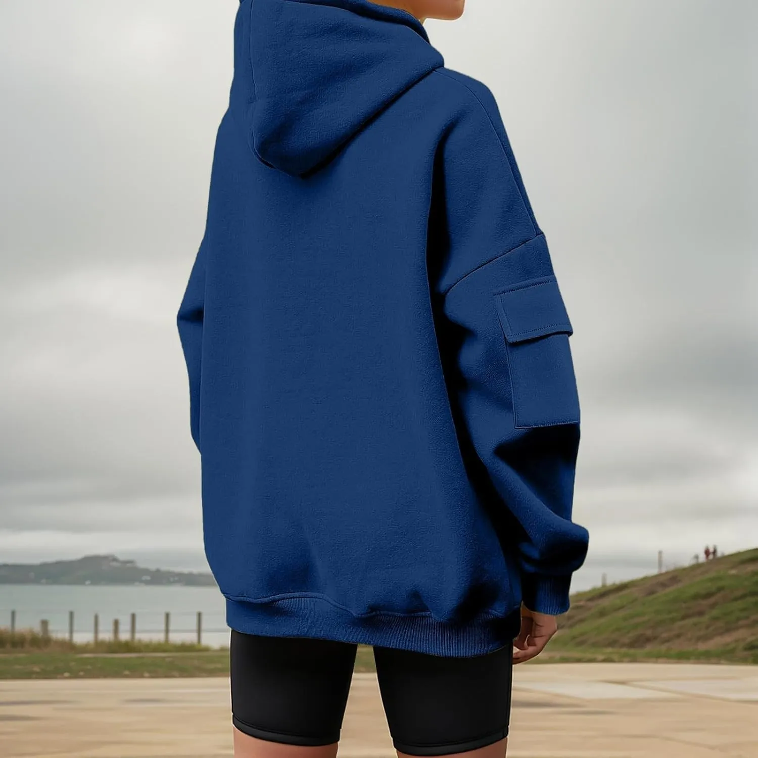 Women Fleece Full Zip Up Cropped Hoodie Hoodie Long Sleeve Lightweight Hoodie for Women Hiking Outdoor Fishing Summer