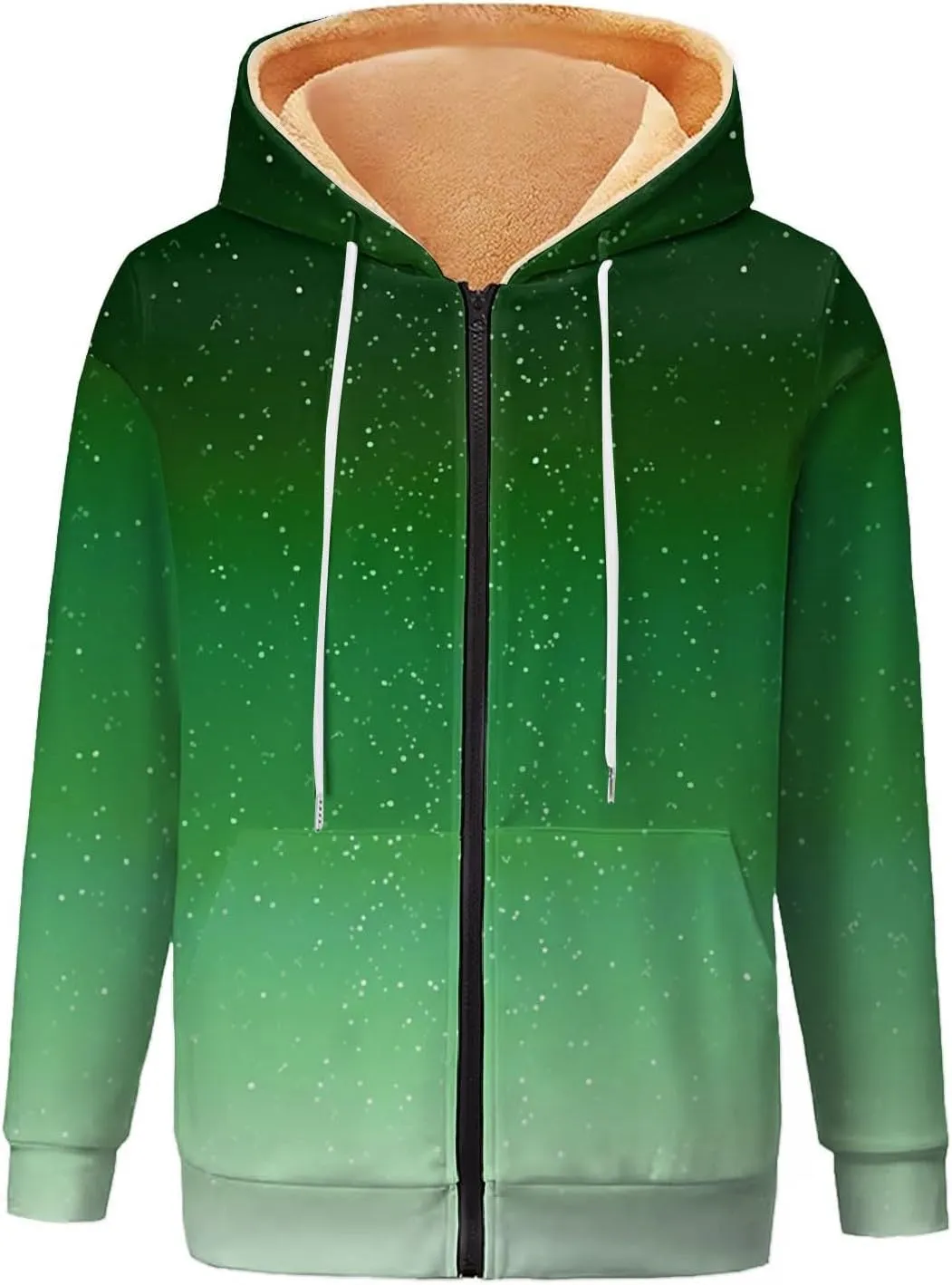 Women Fleece Full Zip Up Cropped Hoodie Light Weight Zip Up Hoodie Women Women's Full Zip Woolen Hoodie Plus Size