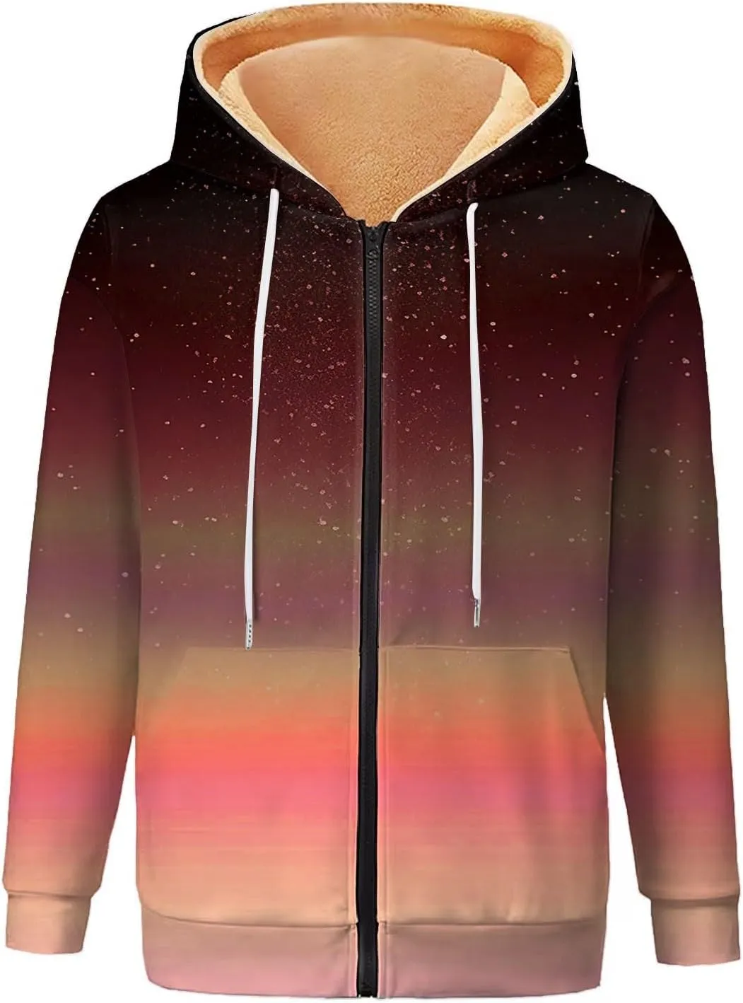 Women Fleece Full Zip Up Cropped Hoodie Light Weight Zip Up Hoodie Women Women's Full Zip Woolen Hoodie Plus Size