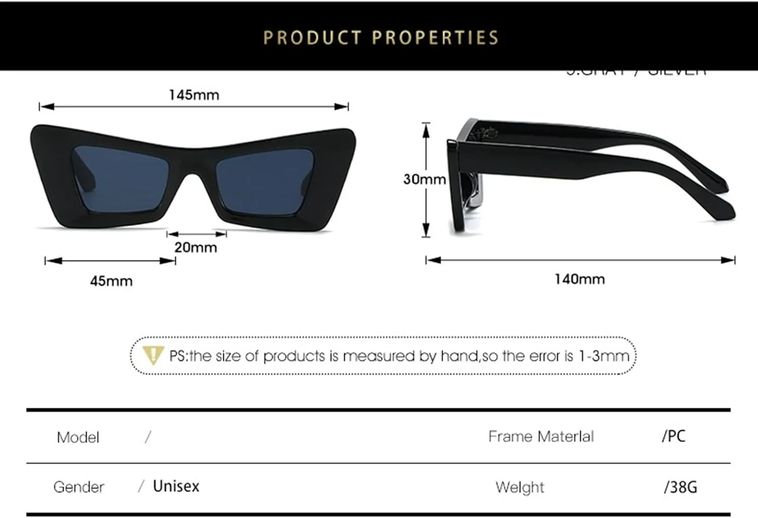 Women Outdoor Beach Sunglasses Commuter Men Driving Sun Glasses