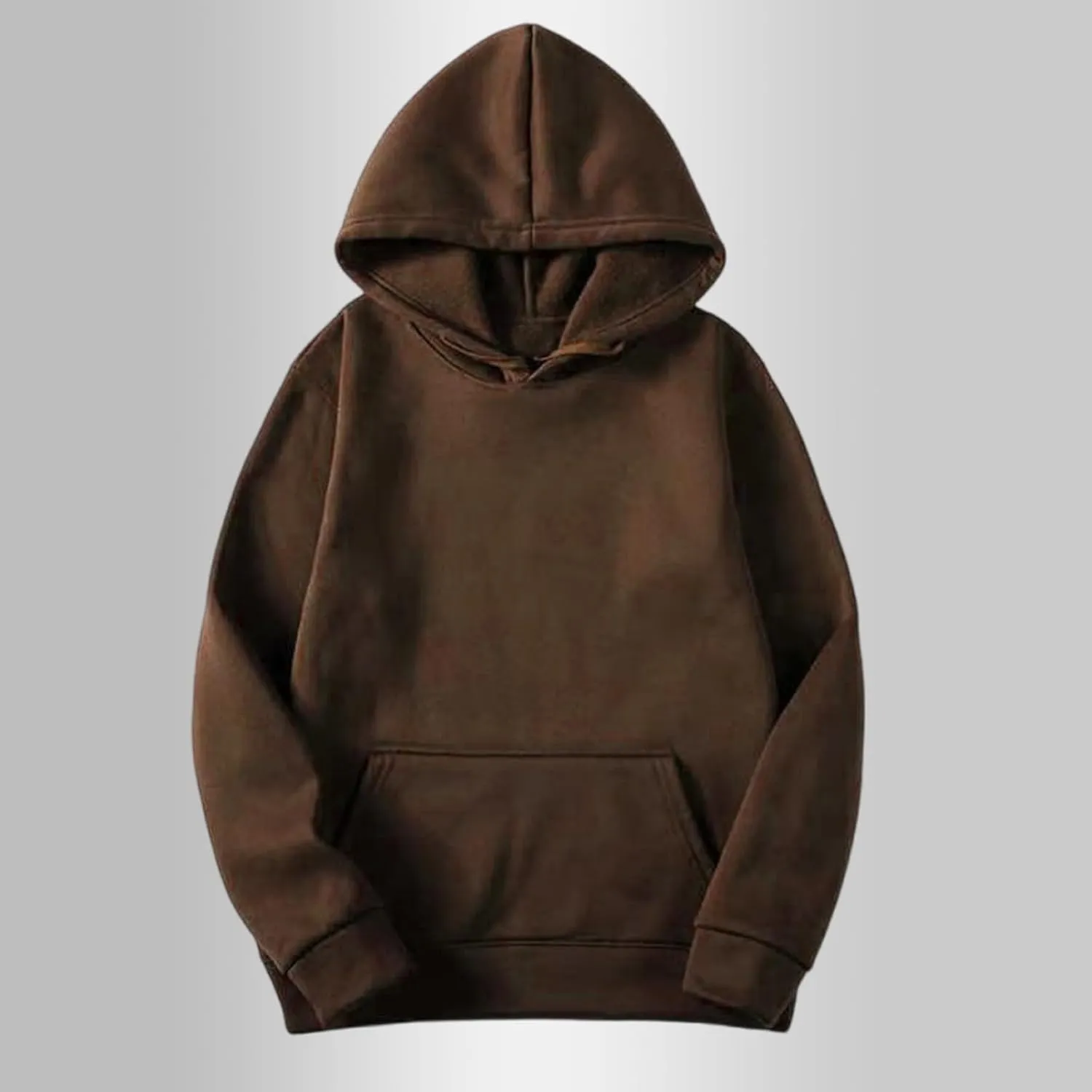 Women Solid Color Basic Loose Hoodie Tops Long Sleeve Oversized Hooded Comfy Sweatshirts Drop Shoulder Pullover Top