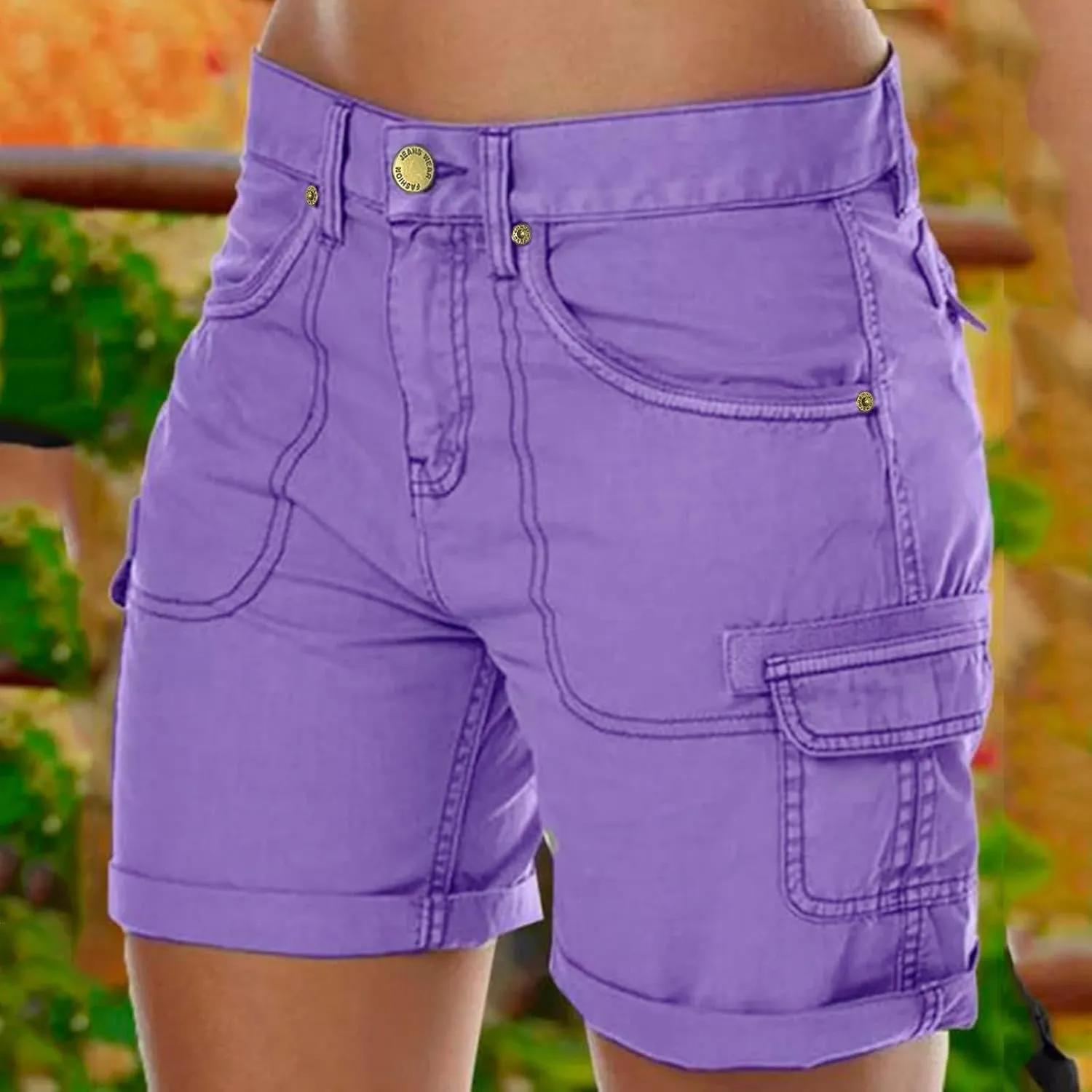 Women's Cargo Shorts Casual Summer High Waisted Hiking Shorts Trendy Summer Casual Outdoor Outfits for Workout Gym