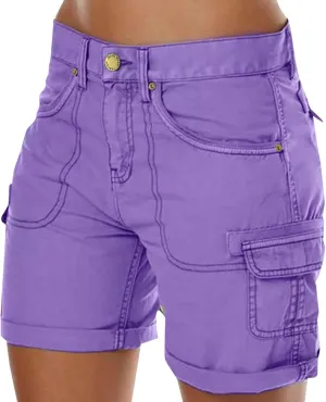 Women's Cargo Shorts Casual Summer High Waisted Hiking Shorts Trendy Summer Casual Outdoor Outfits for Workout Gym