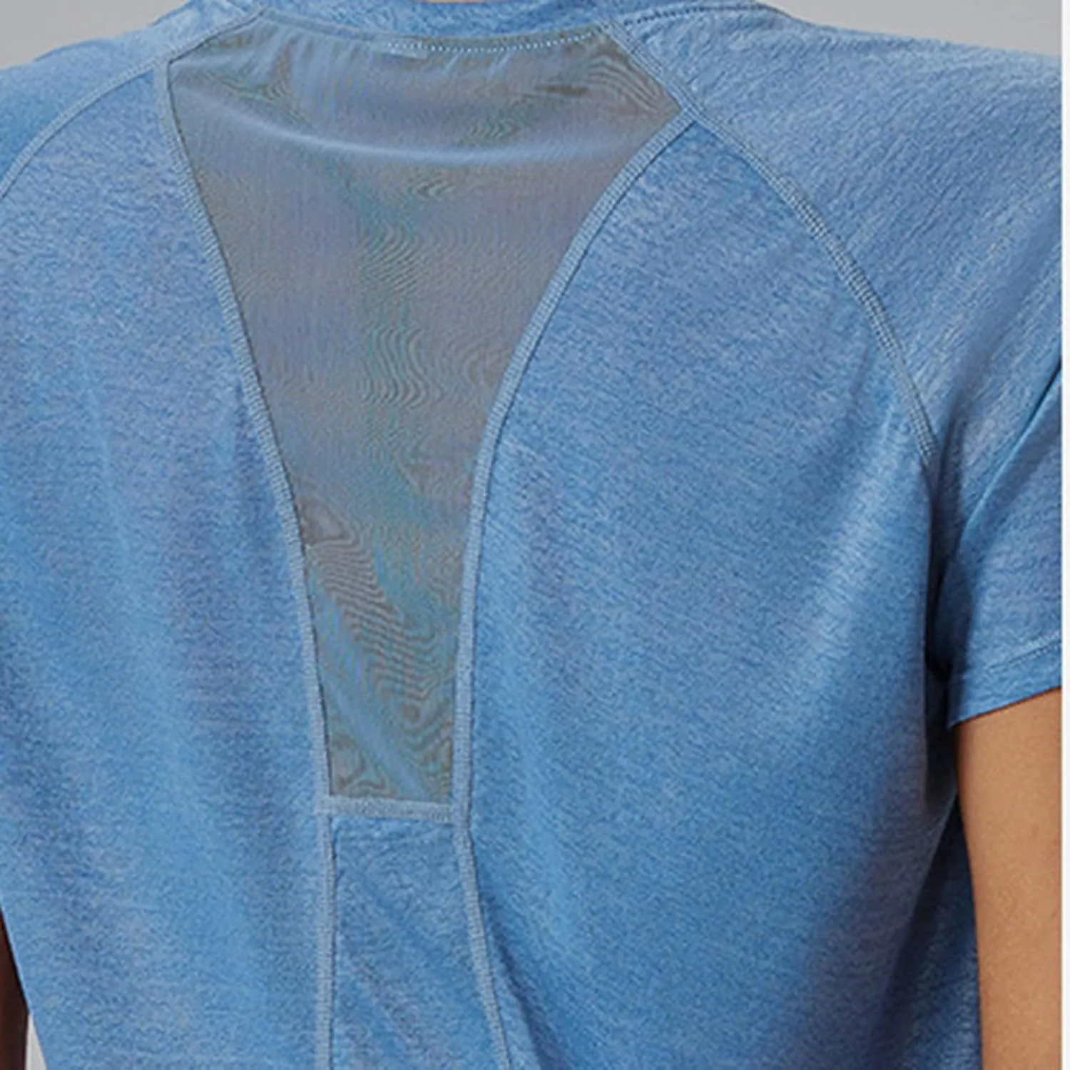 Women's Short Sleeve Workout Shirts Breathable Crew Neck Yoga T-Shirts Moisture Wicking Quick Dry Athletic Tee Tops