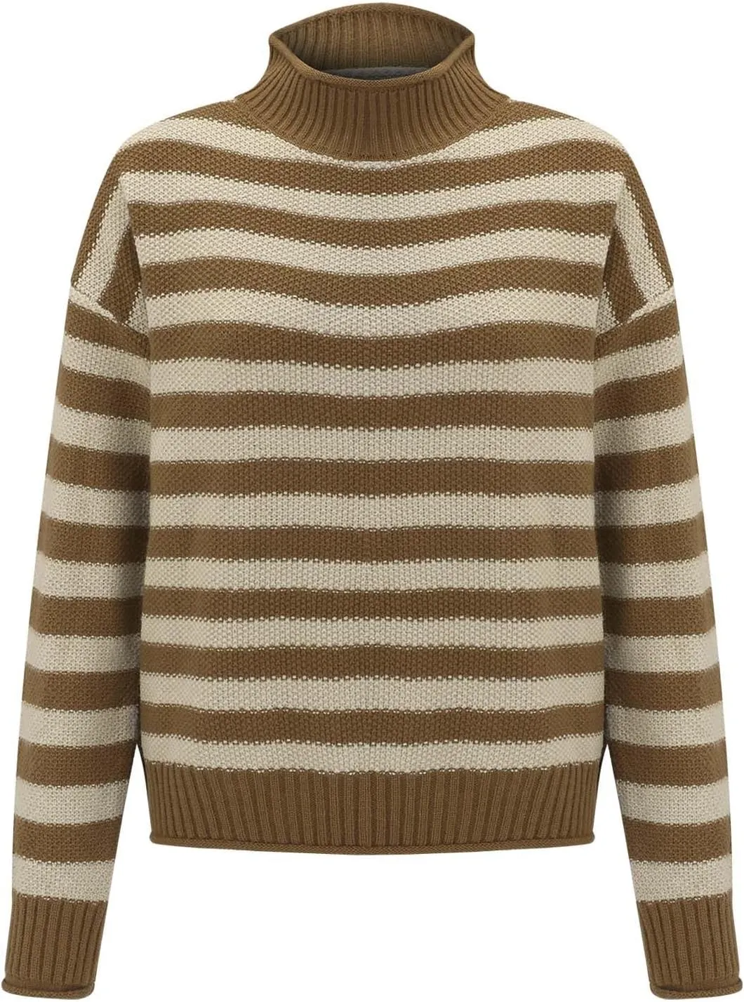 Womens Turtleneck Sweater Cozy Sweaters for Women Oversized Sweater Chucky Sweater