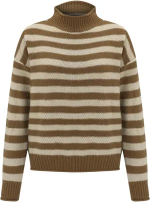 Womens Turtleneck Sweater Cozy Sweaters for Women Oversized Sweater Chucky Sweater