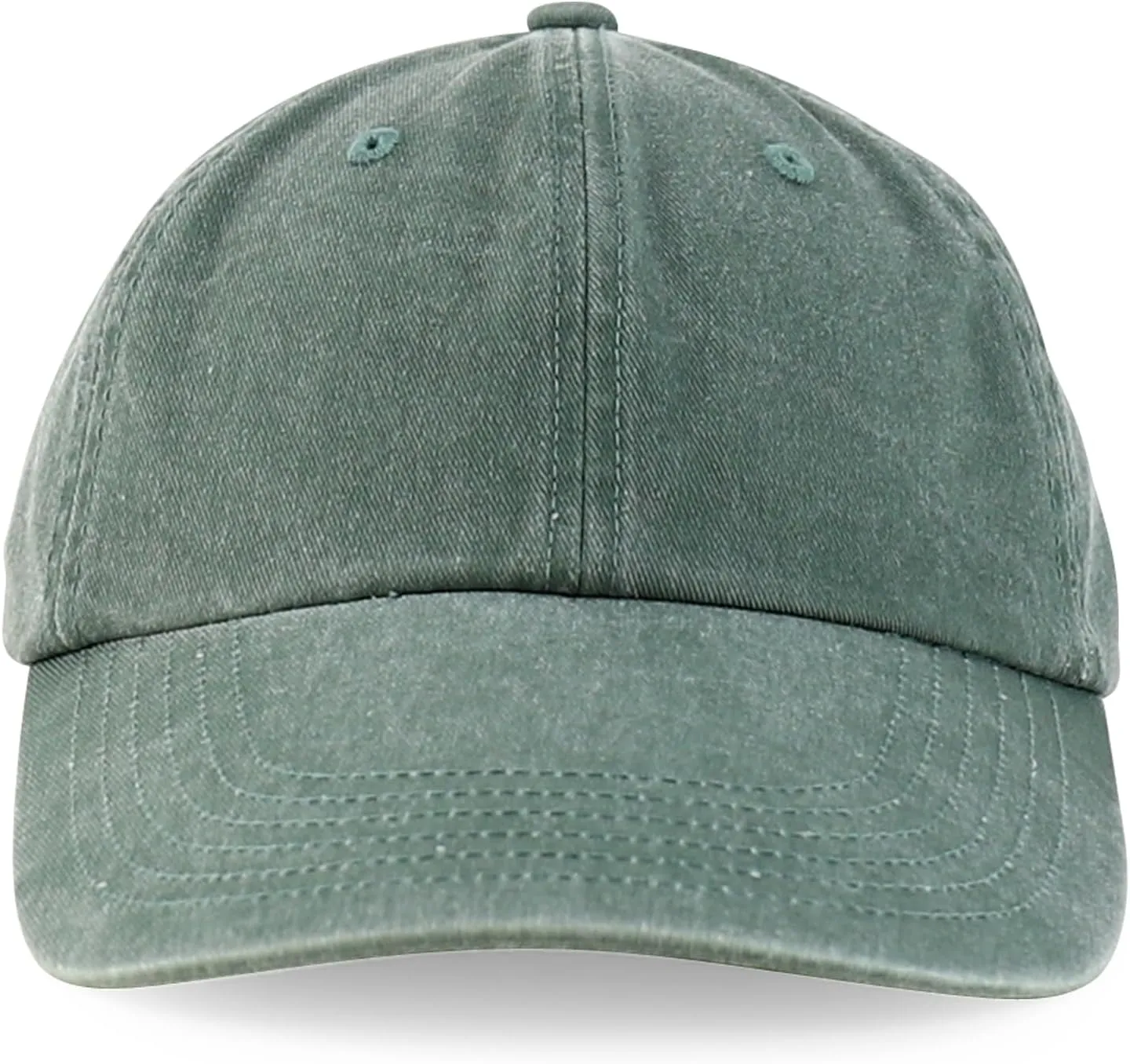 XXL Oversize 4 Inch Long Bill Pigment Dyed Baseball Cap