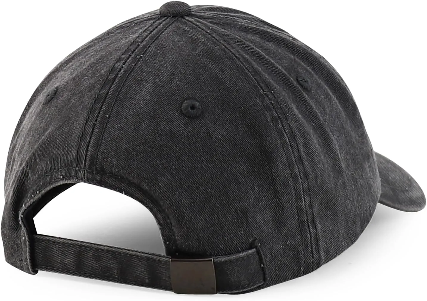 XXL Oversize 4 Inch Long Bill Pigment Dyed Baseball Cap