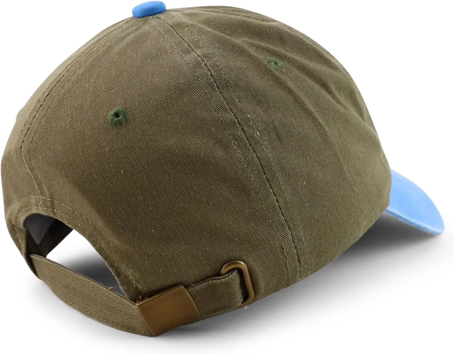 XXL Oversize 4 Inch Long Bill Pigment Dyed Baseball Cap