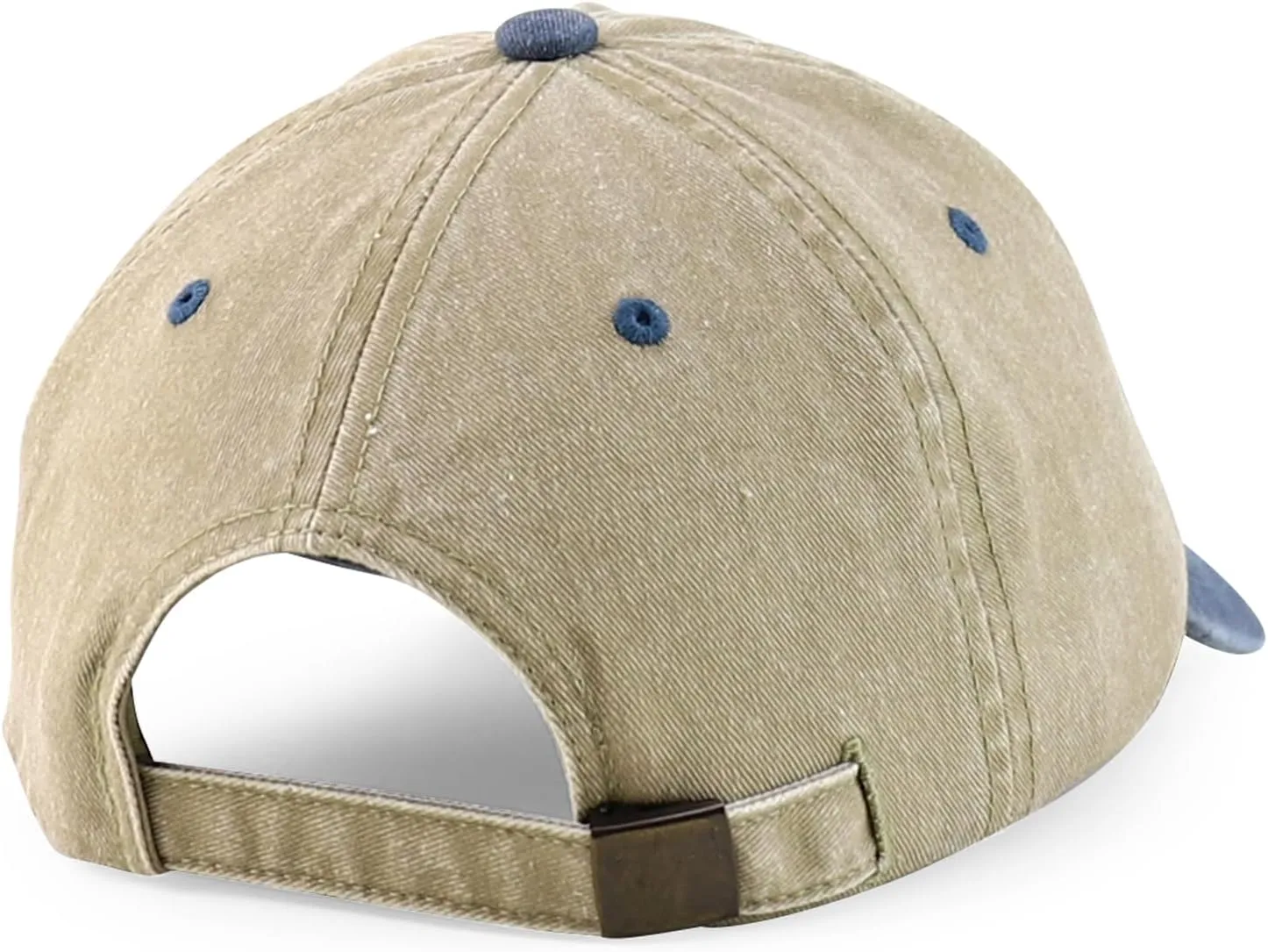 XXL Oversize 4 Inch Long Bill Pigment Dyed Baseball Cap