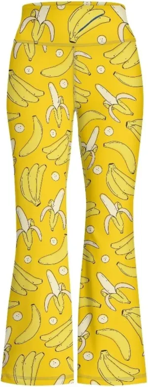 YEXIATODO Girls Wide Leg Yoga Pants Athletic Leggings High Waisted Yoga Pants Yoga Active Flared Yoga Pants Size 5-14